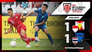 Indonesia 1-1 Thailand AFF Mitsubishi Electric Cup 2022 Group Stage