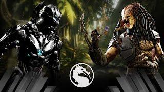 Mortal Kombat X - Triborg Smoke Vs Predator Very Hard