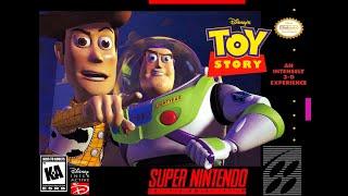 Disney Interactive 1995  SNES - Toy story  Menu Music with Super Mario World Sound font