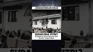 Tidak Biasa Di Gunung Kidul Yogyakarta Sudah Merayakan Idul Fitri