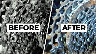 How I CLEAN my Bicycle Chain - Quick Easy and Deep Clean Methods