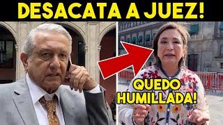 AMLO ¡EN SU CARA CIERRA PUERTA A XOCHITL. PIÑA LLORA DE CORAJE