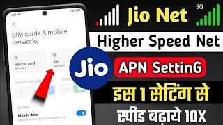 Jio Default Apn Setting  Jio New Apn Settings June 2024  Jio Network Problem  Jio Sim Net Problem