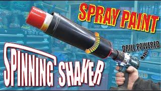 EASIEST Spray Paint Can Shaker Stirrer BUILD drill powered