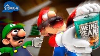 SMG4 Mario Opens a Can Of Beans