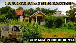 SEMUA WARGA NYA PERGI PULUHAN RUMAH TERBENGKALAI KAMPUNG MATI DI ATAS BUKIT