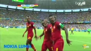رقص لاعبي غانا على المهرجانات المصرية  مسخرة