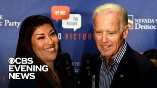 Joe Biden says he never acted inappropriately with Lucy Flores