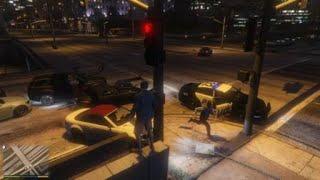 Grand Theft Auto V IA madness