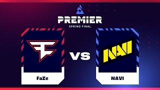 FaZe проти NAVI  BLAST Premier Spring Final 2024