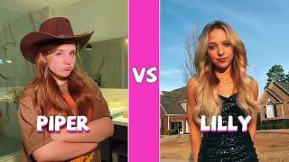 Piper Rockelle Vs Lilly Ketchman TikTok Dance Battle January 2022