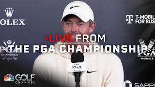 Rory McIlroy Momentum serves me well FULL PRESSER  Live From the PGA Championship  Golf Channel