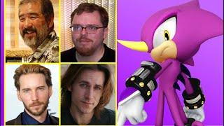 Evolution of Espio the Chameleon Voice Actors