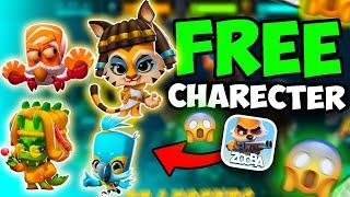 How To Get A *FREE* NEW Character In Zooba Instantly Fast Glitch