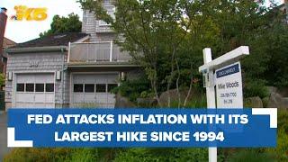 Fed attacks inflation with its largest rate hike since 1994