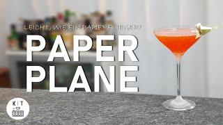 Paper Plane Cocktail - Leichter Aperitif von Sam Ross