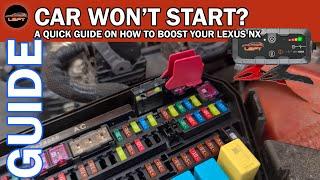 Car wont start? A guide on how to boost your Lexus.