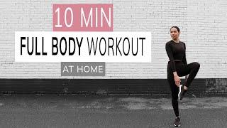 FULL BODY WORKOUT AT HOME  no equipment & no repeat  HIIT AND STRENGTH