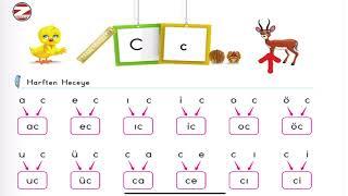 C Sesi Hece Birleştirme Çalışması