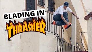 Rollerblading in THRASHER Blading Cup 2022 Nine Club Spacemint 2 WKND Skateboards News