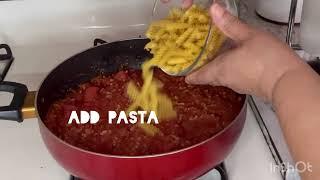 The easiest way to cook one pan pasta meal