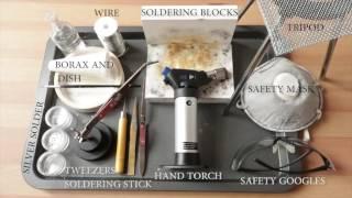 Learn silversmithing BASIC TOOLS. Supplies to get started. Silversmithing for beginners.