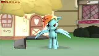 Rainbow Dash does the ALS Ice Bucket Challenge SFMMLP  Reupload