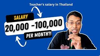 How much money does a foreign teacher in Thailand make? expenses guide