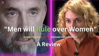 Review Feminist Interviewer HEATED Moments with Jordan Peterson of Using BIBLE MUST WATCH