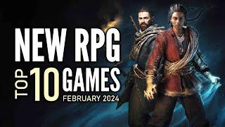 Top 10 Best NEW RPG Games of FEBRUARY 2024 That You Should Play Turn Based ARPG JRPG Indie