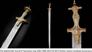 Tipu Sultans sword sold for 14 million pounds at London auction