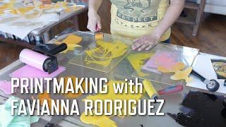 Printmaking with Favianna Rodriguez  KQED Arts