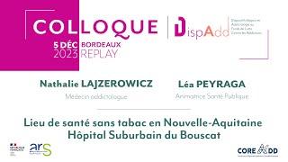 Lieu de santé sans tabac en Nouvelle-Aquitaine – Hôpital Suburbain du Bouscat