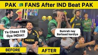Jeeta Match Haar Gaye  Bumrah nay Barbaad Kardiya  Pak  Fans Reaction India beat Pakistan T20WC