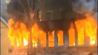 Masjid di bakar hingga hangus terkutuk yang membakarnya
