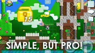 Building Main World Growtopia  PRO Design Main world with Less WL