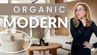 Home Design Organic Modern why its replacing midcentury#homedecor #homedesign #interiordesign