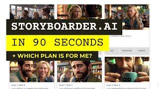 Storyboarder.ai in 90 Seconds