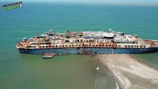 El barco encallado en alvarado veracruz