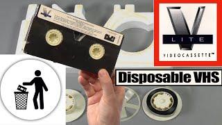 V-Lite Disposable Lightweight VHS tape