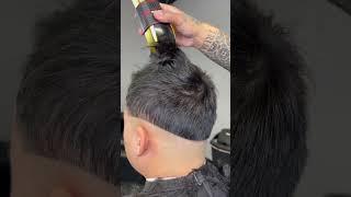 Haircut Transformation Comb Over to Buzz Cut #femalebarber