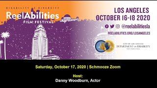 ReelAbilities Film Festival Los Angeles - Danny Woodburn Schmooze Zoom Open Captions