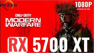 RX 5700 XT tested in Call of Duty Modern Warfare III  1080p Extreme settings  Ryzen 9 5900x 