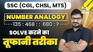 SSC CGL  CHSL  MTS  Number Analogy   135  468    680   ?  Solve करने का तूफानी तरीका