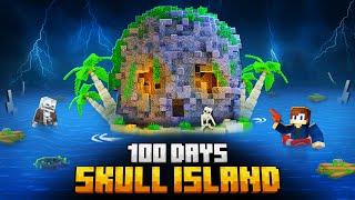 100 DAYS ON A SKULL ISLAND IN MINECRAFT