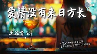 王佳音Sgr - 爱情没有来日方长「这段感情早已病入膏肓我无法 挽回 你我相爱时光」退出你的世界心酸离场【动态歌词 Lyrics】