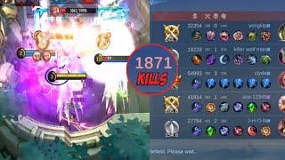 WORLD RECORD UNLIMITED SAVAGE FUNNY MOMENT  MLBB CREATION CAMP