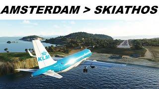The Hidden Secrets of Flight Sim Fridays Amsterdam to Skiathos A320neo