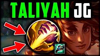 TALIYAH JUNGLE DAMAGE IS UNMATCHED 160k DMG DEALT - How to Taliyah Jungle S14 League of Legends