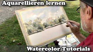 Aquarell Einfach malen - Aquarellieren mit Wolfgang Baxrainer